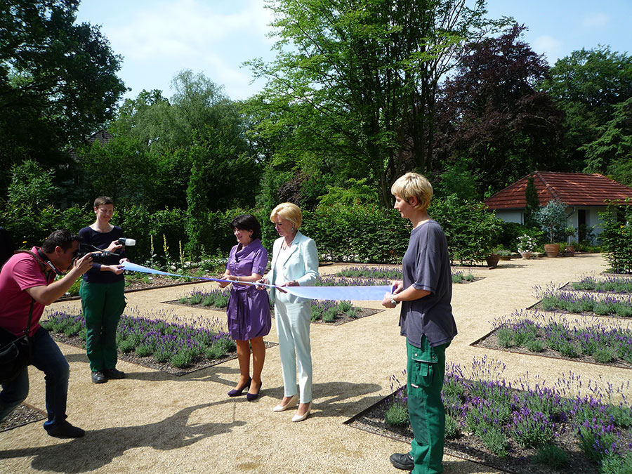 Eroffnung Des Lavendelgarten Im Botanischen Garten Gutersloh